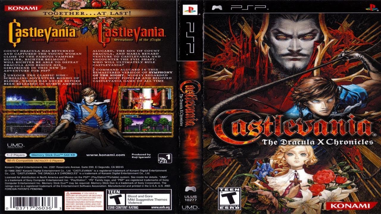 Download Castlevania The Dracula X Chronicles Psp Iso Cso